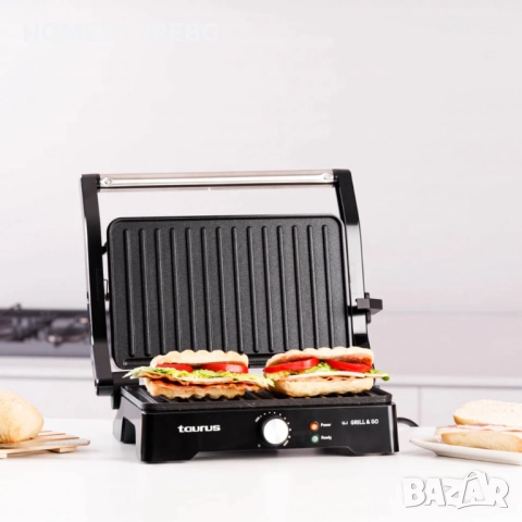 🥩🔥 Контактен грил Taurus Grill&Co – вкусът на ресторанта у дома! , снимка 3 - Скари - 51524924