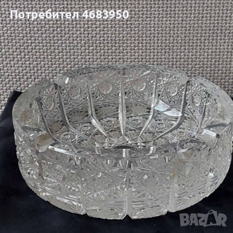 Пепелник чешки кристал