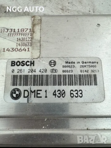 Компютър Двигател ECU BOSCH 0 261 204 420, DME, 1 430 633, 0261204420, 1430633, снимка 2 - Части - 48738911