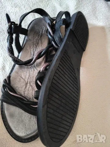 Tamaris Сандали 1-28148-26 Черен номер 42, снимка 11 - Сандали - 49300140