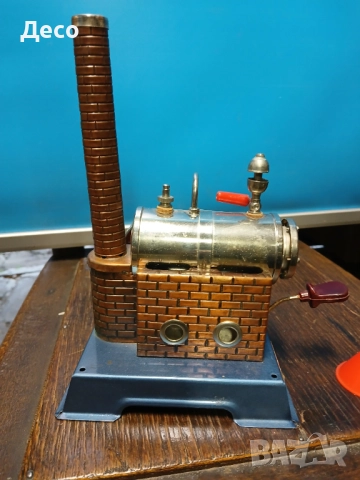 Парна машина-двигател играчка Веласко Западна Германия., снимка 3 - Колекции - 52432663
