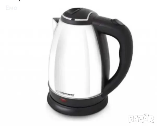 Електрическа кана - Spring, 1350W, 1 литър, Сребрист, неръждаема стомана , снимка 3 - Кани - 48509675