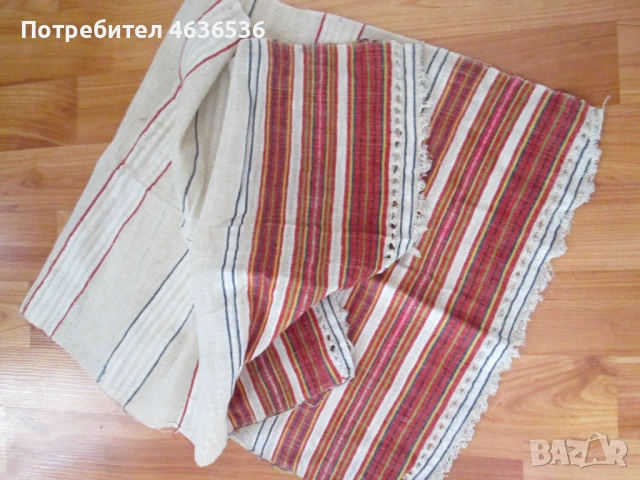 19век кърпа, ръчно тъкан кенар , 90х38см., снимка 6 - Антикварни и старинни предмети - 53272292