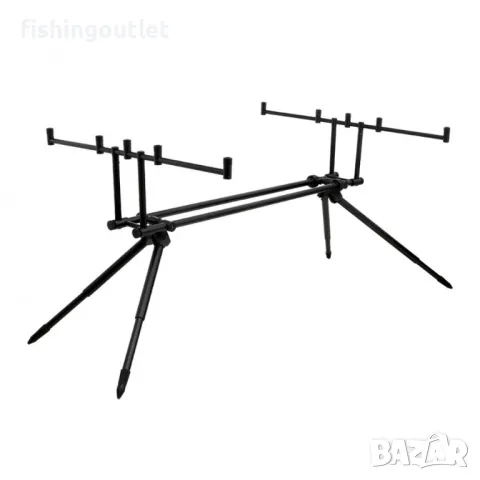 Шаранска стойка за 5 въдици CARP PRO ROD POD Black Matt