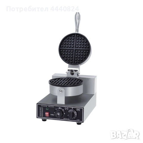 Професионален гофретник 1.2 kW