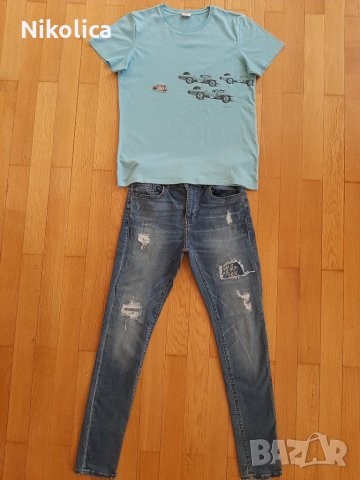 НОВИ и запазени дрехи Bershka,DKNY,Paul Smith,H&M за 14-15 г.момче, снимка 9 - Детски комплекти - 28597016