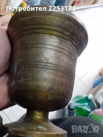 Старо месингово хаванче, снимка 4 - Декорация за дома - 39574776