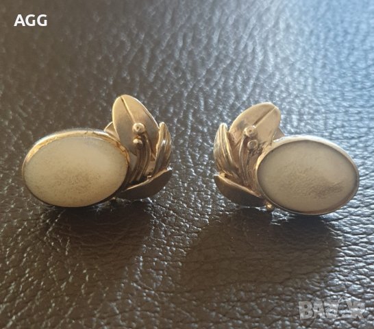 Изящен комплект от сребро със седеф, снимка 4 - Бижутерийни комплекти - 39209429