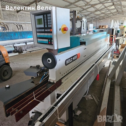 кантираща машина holz her triathlon 300,точно окрайчване ерови фрези корнер прави цикли и полири, снимка 5 - Други машини и части - 53519906