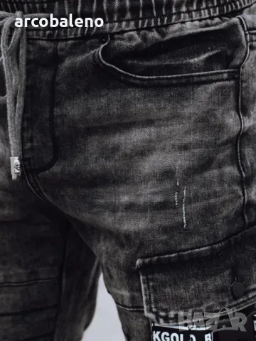 Мъжки карго панталони , снимка 4 - Панталони - 47571365