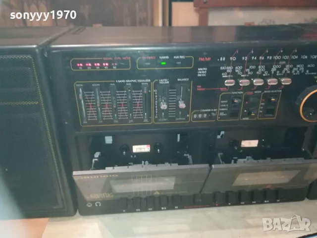 GRUNDIG PARTY CENTER 2400 2209242011LHD1E, снимка 4 - Радиокасетофони, транзистори - 47324034