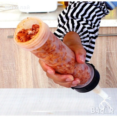 Уред за пълнене на колбаси - домашен вкус без компромиси