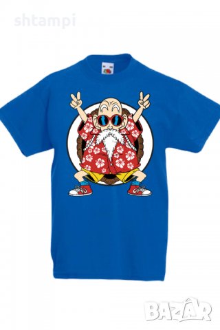 Детска тениска Dragon Ball Z Master Roshi 02,Анимация,игра,Празник,Повод, снимка 4 - Детски тениски и потници - 37947163