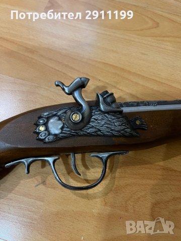 Реплика на кремъчен пистолет, снимка 3 - Антикварни и старинни предмети - 43143847