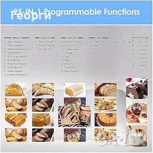 Хлебопекарна Coocheer 550w, снимка 2 - Хлебопекарни - 52276098