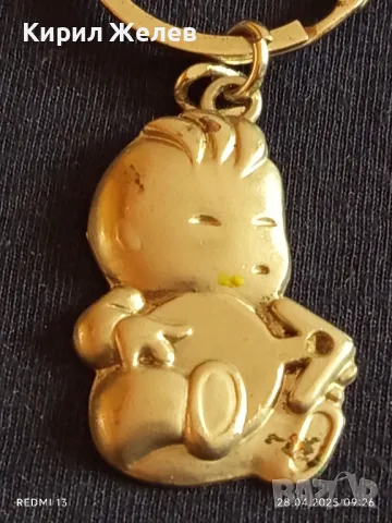 Красив ключодържател Бебе метален подходящ аксесоар за раници 26435, снимка 3 - Други - 50063281