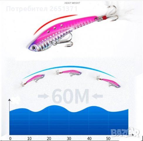 Цикада 7 гр.,10 гр.,14 гр.,18 гр.,24 гр. , снимка 3 - Такъми - 38519462