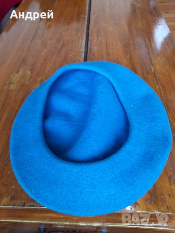 Стара барета,шапка #8, снимка 6 - Антикварни и старинни предмети - 32946376