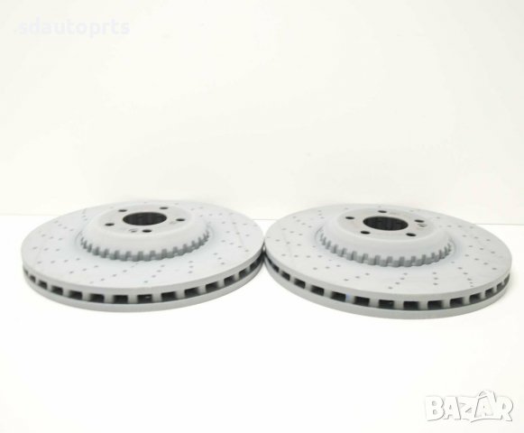 2x НОВ Оригинален Спирчен Диск Mercedes W222 W217 C217 A2224215100 - 370mm, снимка 6 - Части - 36916522