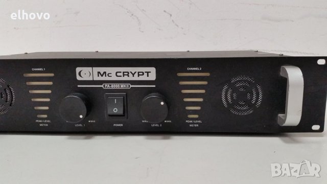 Усилвател Mc Crypt PA-8000 MK II, снимка 1 - Ресийвъри, усилватели, смесителни пултове - 28869124