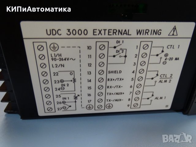 термоконтролер Honeywell UDC3000 Versa-ProTM, снимка 4 - Резервни части за машини - 35095534