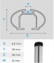 Багажник. Напречни греди 120 см. CarFace (MENABO), снимка 7