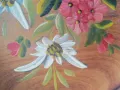 ръчно рисувана стругована чиния с окачване, снимка 3