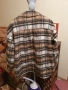 Кафяво карирано палто тип риза Л размер , снимка 2