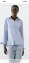 80 лв до 30.07!Massimo Dutti,лен100%,нежно синя риза, снимка 2