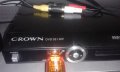 Компактно двд с USB, DVD CROWN 051 RIP, дистанционно, мини, Кроун, плеър
