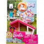 Барби-комплект градински мебели и домашни любимци , снимка 3