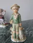 8бр малки порцеланови фигури/деца-музиканти-ученик/статуетки 12-17см, снимка 9