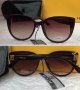Fendi 2022 дамски слънчеви очила тип котка с лого, снимка 1 - Слънчеви и диоптрични очила - 37110238