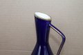 Порцеланова Немска ваза цвят кобалт, снимка 2