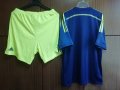 Ajax Adidas оригинален екип тениска фланелка шорти къси гащи Аякс размер L , снимка 2