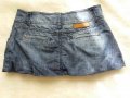 Дънкова къса пола 4 лв, снимка 3