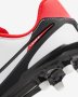 Футболни обувки NIKE JR LEGEND 10 ACADEMY FG/MG WHITE/BLACK-BRIGHT CRIMSON размер 37.5, снимка 9