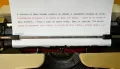 Пишеща Машина Olivetti Lettera 35 Клавиатура Кирилица Топ Състояние Нова лента, снимка 2