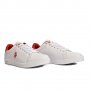 ПРОМО 🍊 U.S. POLO® 🍊 Дамски кожени спортни обувки WHITE & RED № 38 нови с кутия, снимка 5