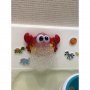 Музикална жаба или рак за сапунени балончета, играчка за баня, снимка 7