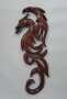 Дракон дърворезба  в годината на дракона, снимка 1 - Пана - 40387022