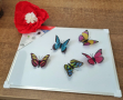 Пеперуда с магнитче, снимка 1 - Други - 44893156