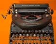 Антична Безшумна Пишеща Машина Remington Noiseless Made in USA Португалска Клавиатура 1931 година !, снимка 9