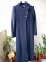 Палто дълго, тъмно синьо, Max Danieli, снимка 5
