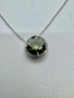 Сребърно колие с мойсанит (Диамант) 5 карата, снимка 8