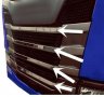Комплект лайсни предна решетка за Скания Scania S R NextGen 2017+, снимка 1 - Аксесоари и консумативи - 35614491
