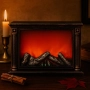 LED камина с ефект на тлеещи въглени – безопасна и стилна атмосфера у дома, снимка 5