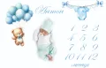 Платно за месечинки/Платно за снимки на бебето/Месечинка, снимка 1