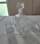 Гарафа с чаши, снимка 1 - Антикварни и старинни предмети - 43952814