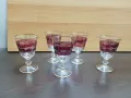 ретро стъклени чаши , снимка 1